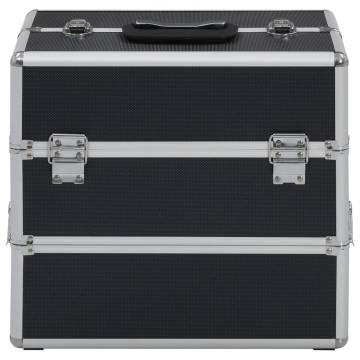 Make-up Case 37x24x35 cm Black Aluminium - Organize Your Beauty