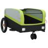 Sturdy Bike Trailer - Black & Green, 30 kg Capacity