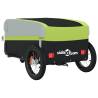 Sturdy Bike Trailer - Black & Green, 30 kg Capacity