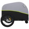 Bike Trailer Black & Green - 30 kg Capacity | HipoMarket