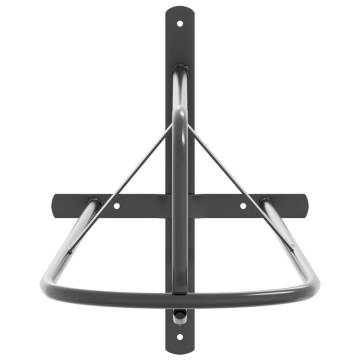 Wall Mounted Black Iron Saddle Rack | Organize Your Tack