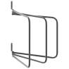 Saddle Pad Rack 3 Arms - Black Iron Storage Solution