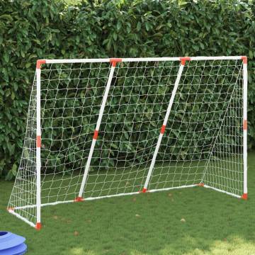 Kids' 2-in-1 Football Goal Set with Balls - Fun & Versatile