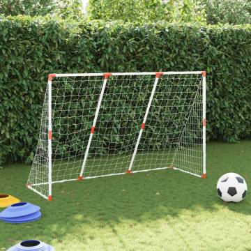 Kids' 2-in-1 Football Goal Set with Balls - Fun & Versatile