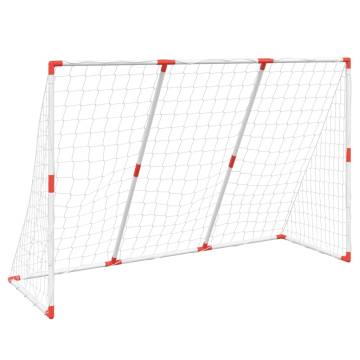 Kids' 2-in-1 Football Goal Set with Balls - Fun & Versatile