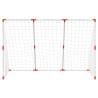 Kids' 2-in-1 Football Goal Set with Balls - Fun & Versatile