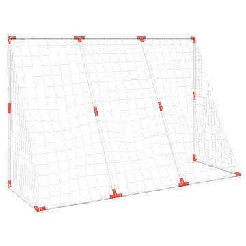 Kids' 2-in-1 Football Goal Set with Balls - Fun & Versatile