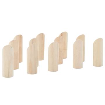 13 Piece Number Kubb Game Set - Fun Family Toss Game