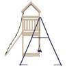 Outdoor Playset Solid Wood Pine - Fun for Kids