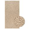 Rug ZIZUR 100x200 cm - Jute Look for Indoor & Outdoor Use