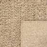 Rug ZIZUR 200x200 cm - Jute Look Indoor & Outdoor