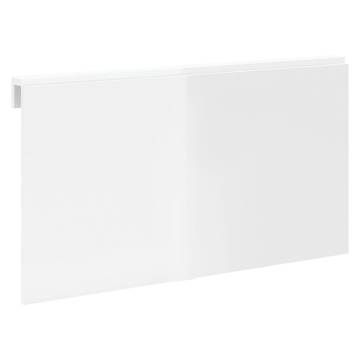 Folding Wall Table High Gloss White - Space-Saving Design