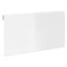 Folding Wall Table High Gloss White - Space-Saving Design