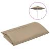 Replacement Fabric for Outdoor Parasol - Taupe 300 cm