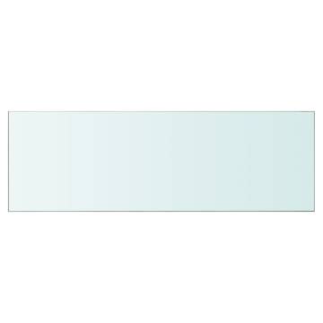 Shelf Panel Glass Clear 90x30 cm - Durable Display Solution