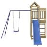 Outdoor Playset for Kids | Durable Pine Wood Play Structure