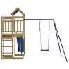 Outdoor Playset for Kids | Durable Pine Wood Play Structure