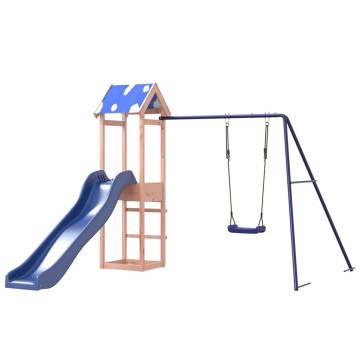 Outdoor Playset Solid Wood Douglas - Fun for Kids