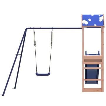 Outdoor Playset Solid Wood Douglas - Fun for Kids