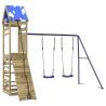 Outdoor Playset Impregnated Wood Pine - Fun & Durable