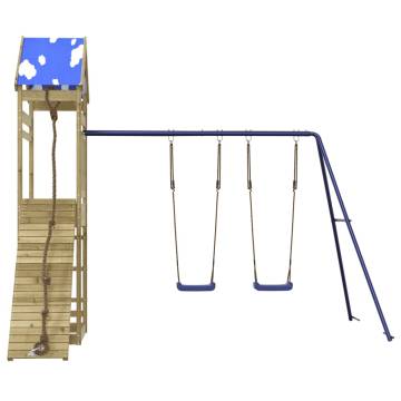 Outdoor Playset Impregnated Wood Pine - Fun & Durable