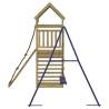 Outdoor Playset Impregnated Wood Pine - Fun & Durable