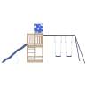 Outdoor Playset Solid Wood Pine - Fun for Kids | Hipo Market