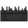 Black Wall Headboard - Solid Pine Wood | HipoMarket UK