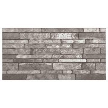 3D Dark Grey Brick Design Wall Panels – 10 pcs EPS