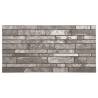 3D Dark Grey Brick Design Wall Panels – 10 pcs EPS