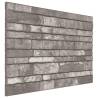 3D Dark Grey Brick Design Wall Panels – 10 pcs EPS