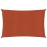 Sunshade Sail 160 g/m² Rectangular Terracotta 3.5x5 m HDPE Colour terracotta Size 3.5 x 5 m Quantity in Package 1 