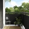 Balcony Screen Black 1000x80 cm Poly Rattan Colour black Size 1000 x 80 cm Quantity in Package 1 