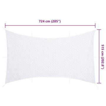 Camouflage Net with Storage Bag 724x515 cm White | HipoMarket