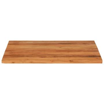 Table Top 70x70 cm | Solid Acacia Wood | Rustic Design