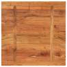 Table Top 70x70 cm | Solid Acacia Wood | Rustic Design