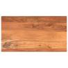 Table Top 110x60x2.5 cm Rectangular Solid Wood Acacia Colour acacia wood(natural) Size 110 x 60 cm Quantity in Package 1 Thickness 25 mm 