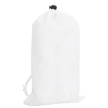 Camouflage Net with Storage Bag - 614x581 cm White