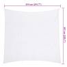 Camouflage Net with Storage Bag - 614x581 cm White