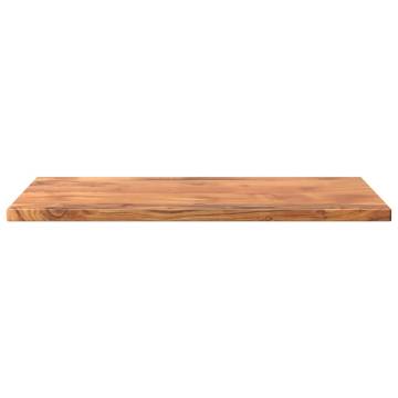 Rectangular Solid Wood Acacia Table Top - 90x50 cm