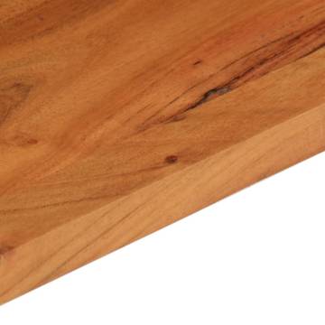 Rectangular Solid Wood Acacia Table Top - 90x50 cm