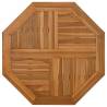 Octagonal Solid Wood Teak Table Top 80x80 cm | HipoMarket