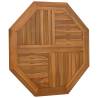 Octagonal Solid Wood Teak Table Top 80x80 cm | HipoMarket