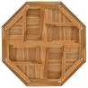 Octagonal Solid Wood Teak Table Top 80x80 cm | HipoMarket