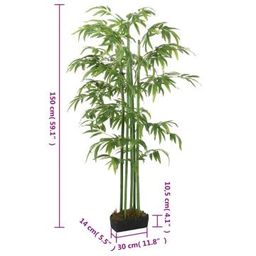 Artificial Bamboo Tree 150 cm - 576 Leaves | Hipomarket