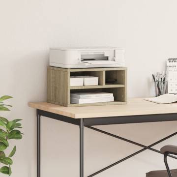 Printer Stand Sonoma Oak - Organize Your Workspace | Hipo Market