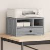 Printer Stand Grey Sonoma 40x32x22,5 cm Engineered Wood Colour grey sonoma 