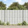 Garden Privacy Screen - Marble Gravel Look Grey 35x0.19m PVC