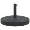 Parasol Base with Handles for Ø38/48 mm Poles - 25 kg Round