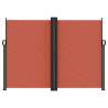 Retractable Side Awning Terracotta 180x600 cm - Hipomarket